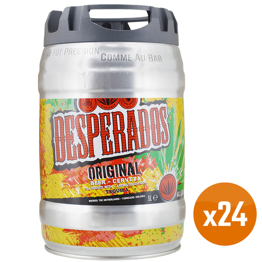 Desperados Bundle - 24x 5L Beer Kegs