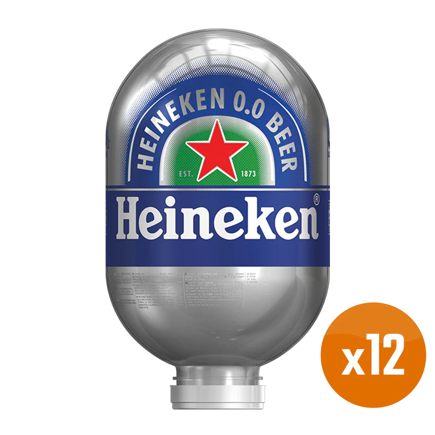 Heineken 0.0 Bundle - 12x 8L BLADE Kegs